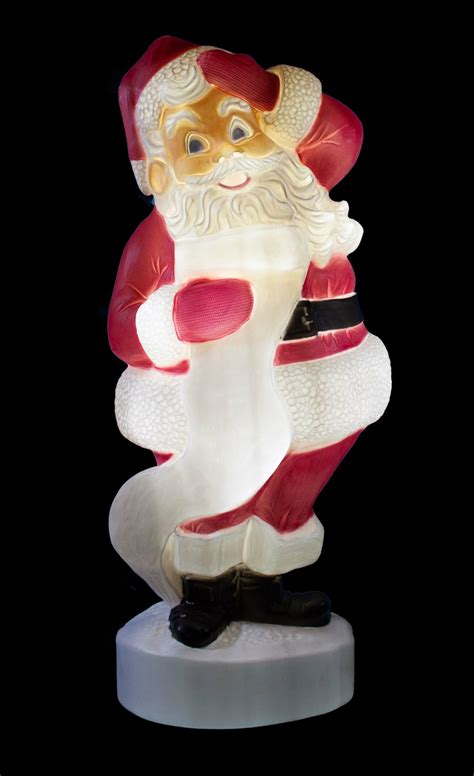 santa blow mold